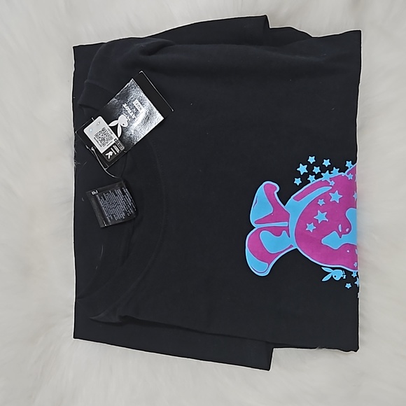 NWT Men's HUF X PLAYBOY BUNNY LONG SLEEVE SHIRT BLACK Limited Edition - Picture 4 of 4